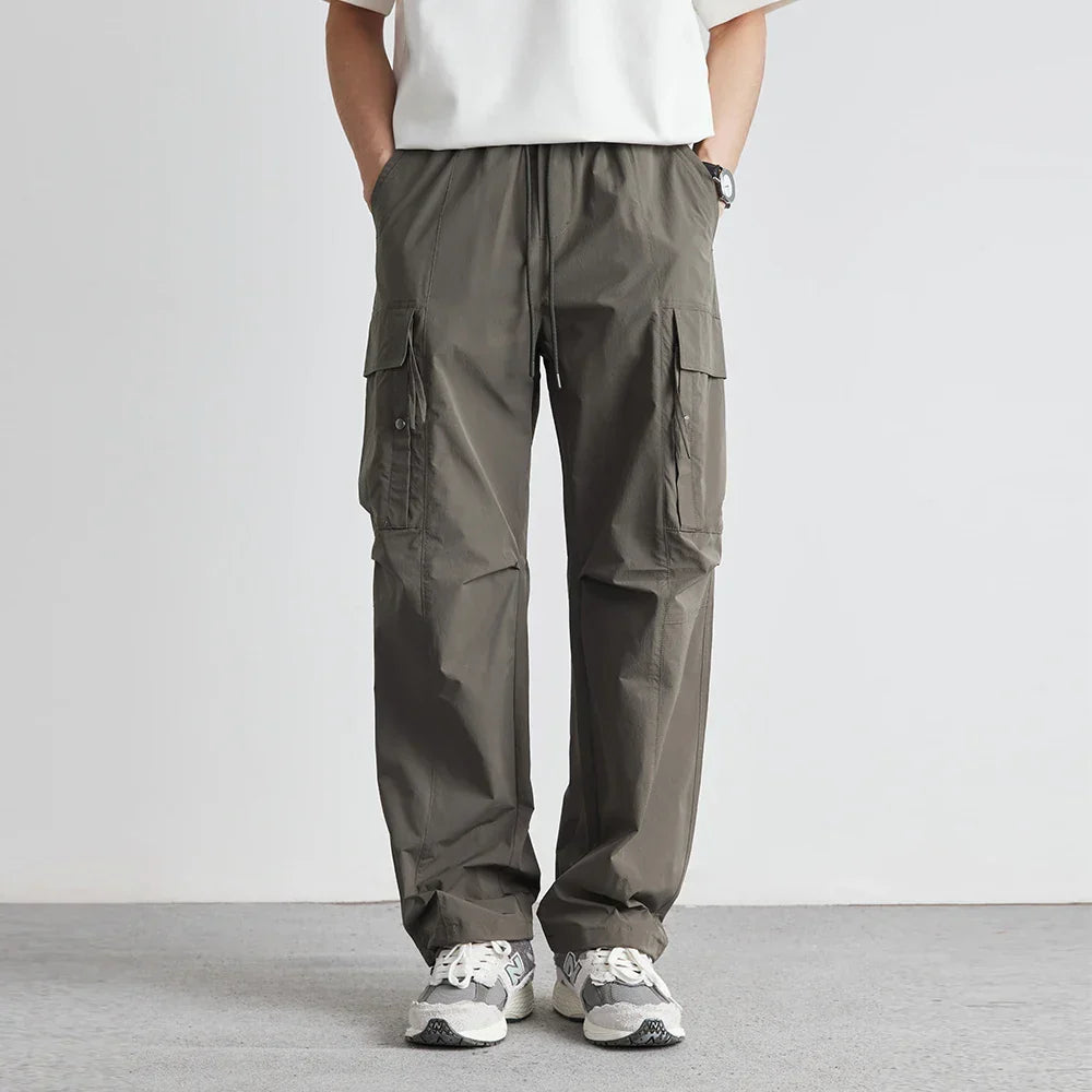 Herren Cargo-Hose Relaxed Fit Streetwear Freizeit