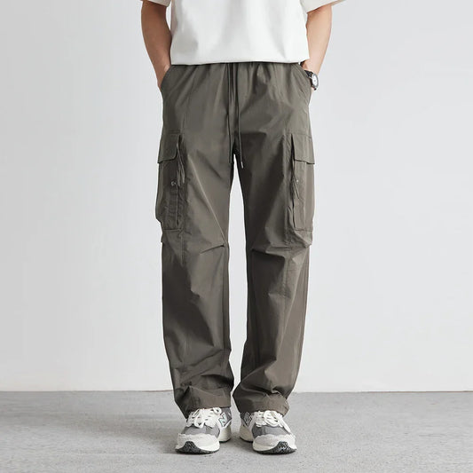 Herren Cargo-Hose Relaxed Fit Streetwear Freizeit