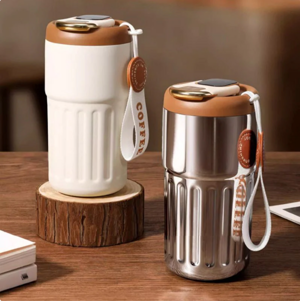 Thermobecher Unisex Doppelwandig Auslaufsicher Alltag & Freizeit