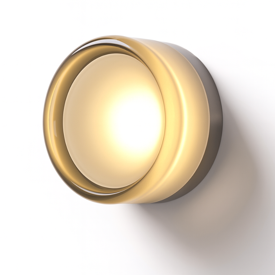 Wandleuchte rund modern LED Wohnzimmer minimalistisch