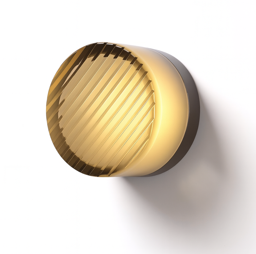 Wandleuchte rund modern LED Wohnzimmer minimalistisch