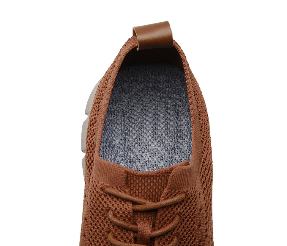 Damen Dress Sneaker Regular Fit Freizeit Brogue-Muster