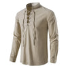 Herren Sommerhemd Relaxed Fit Freizeit Boho-Stil