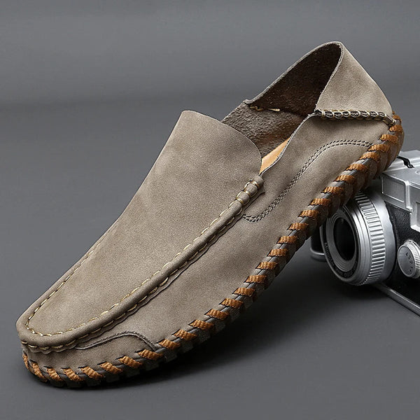 Elegante Leder-Loafer für Herren – Atmungsaktive und rutschfeste Alltagsschuhe
