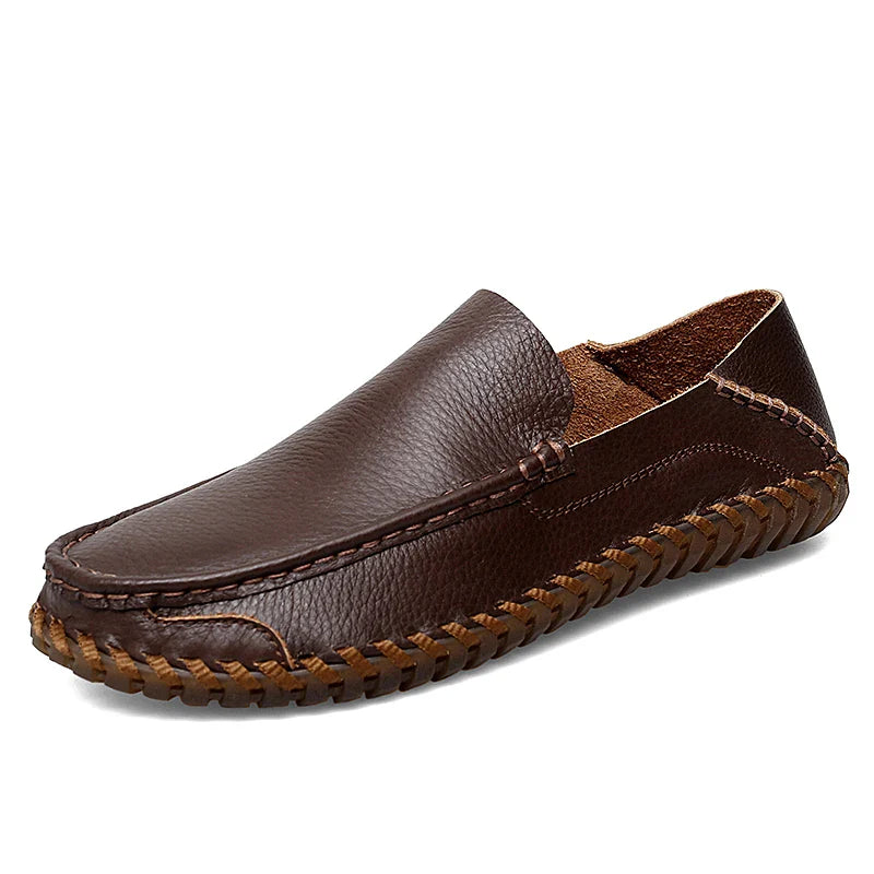 Elegante Leder-Loafer für Herren – Atmungsaktive und rutschfeste Alltagsschuhe