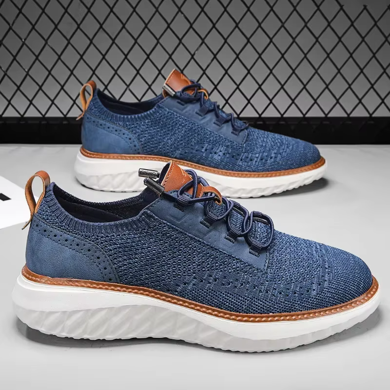 Sneaker Herren Regular Fit Freizeit Mesh atmungsaktiv