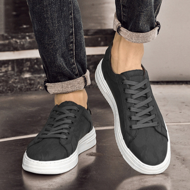 Leder Sneakers für Herren im eleganten, vielseitigen Design