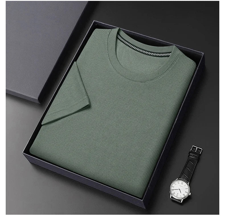 Sommer T-Shirt Herren Relaxed Fit Freizeit