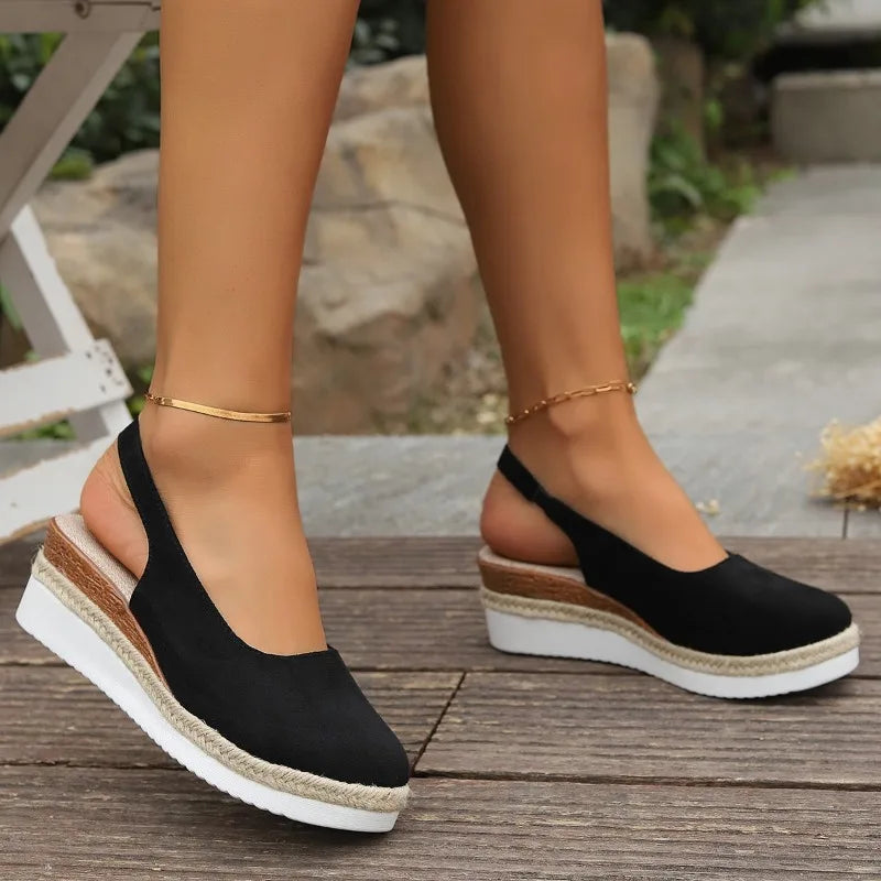 Damen Slipper Regular Fit Freizeit Bequeme Slip-On Schuhe