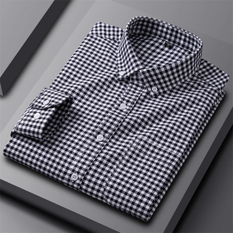 Klassisches Oxford-Hemd für Herren in elegantem, lässigem Stil