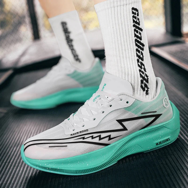 Sneaker Herren Leicht Sport Rutschfest Carbonplatte