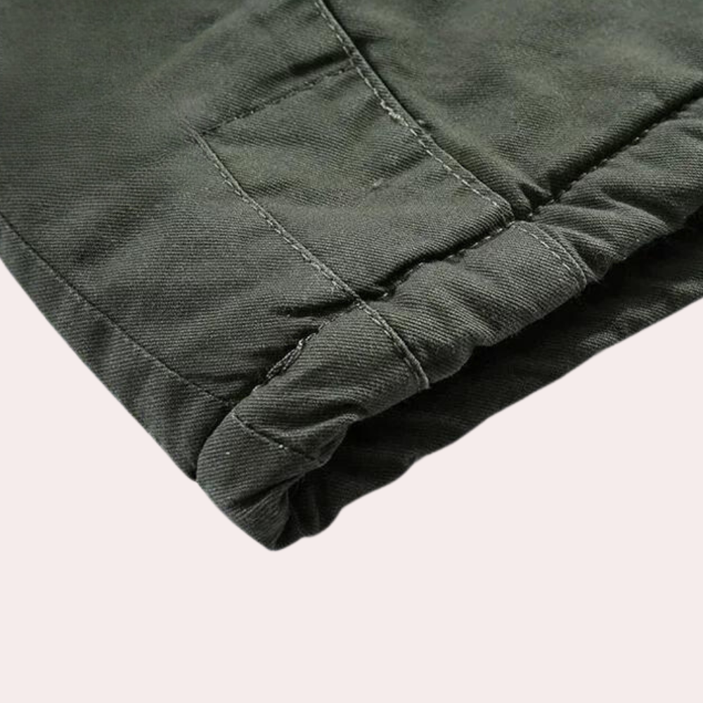 Herren Winterparka Kapuzenjacke Regular Fit Freizeit