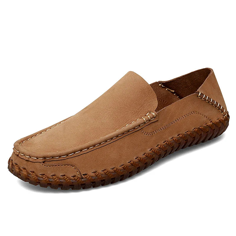 Elegante Leder-Loafer für Herren – Atmungsaktive und rutschfeste Alltagsschuhe