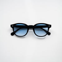 Lunettes de soleil classiques pour hommes avec protection UV et verres bleus