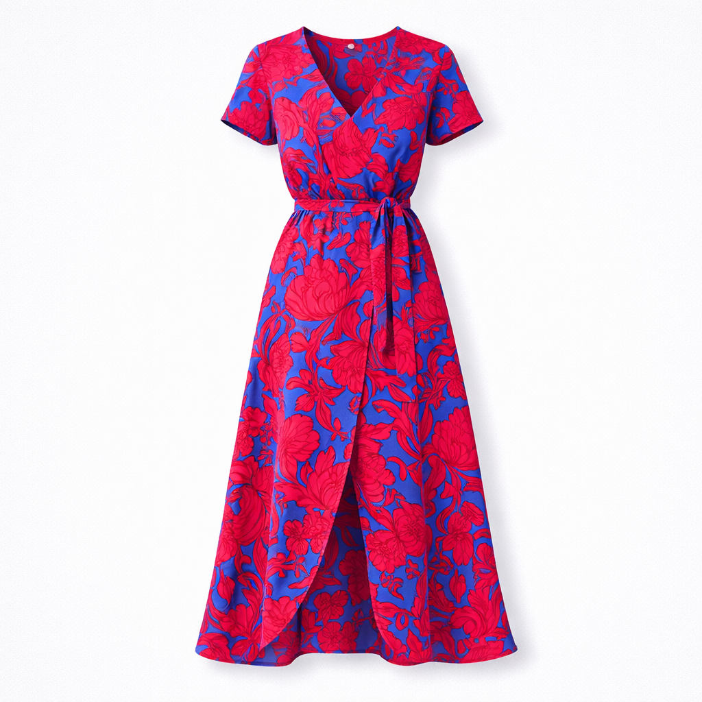Sommerkleid Damen Leicht Atmungsaktiv Freizeit & Alltag