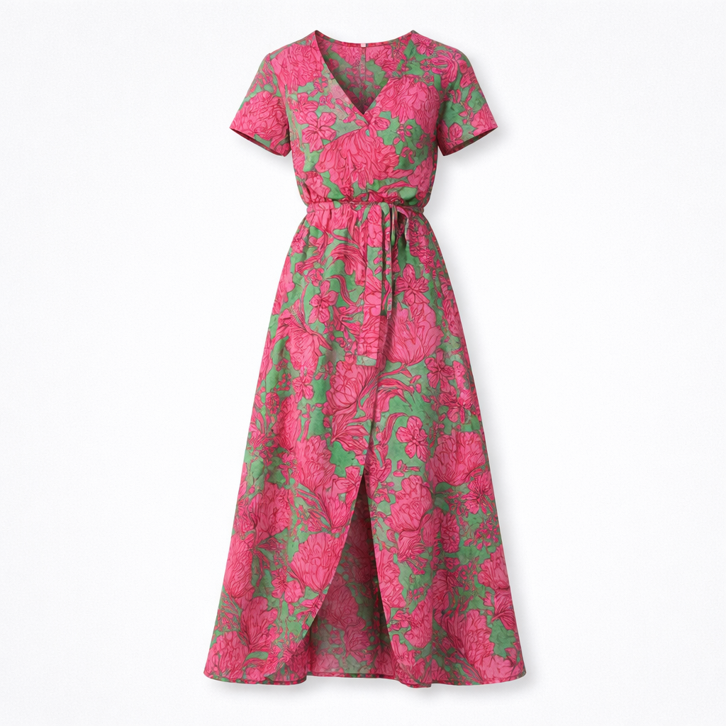 Sommerkleid Damen Leicht Atmungsaktiv Freizeit & Alltag