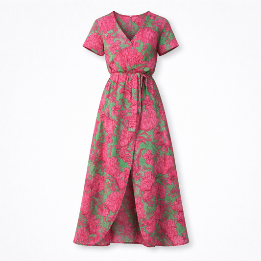 Sommerkleid Damen Leicht Atmungsaktiv Freizeit & Alltag