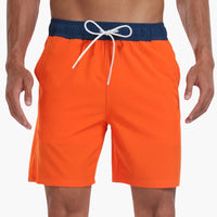 Stylische Badeshorts Herren | Badehosen für Männer mit Kordelzug | Bequeme Shorts für Sommeraktivitäten