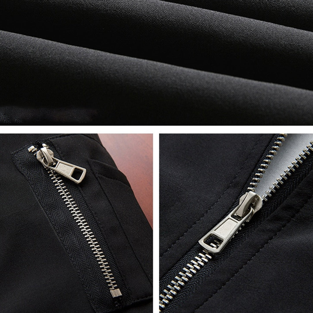 Stylische Herren Jacke | Leichte Bomberjacke mit Stehkragen | Vielseitig Kombinierbar für Frühling und Herbst 5