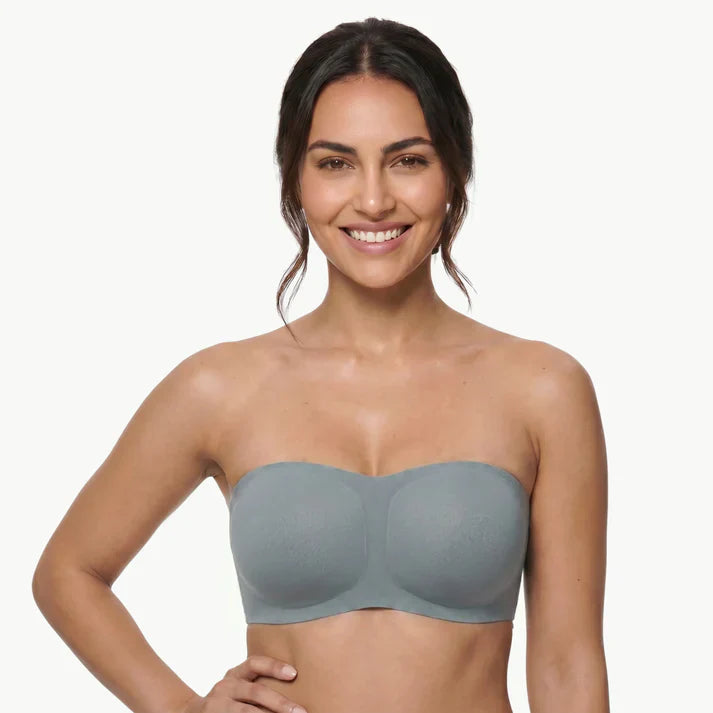 Damen trägerloser Push-up-BH unsichtbar komfortabel