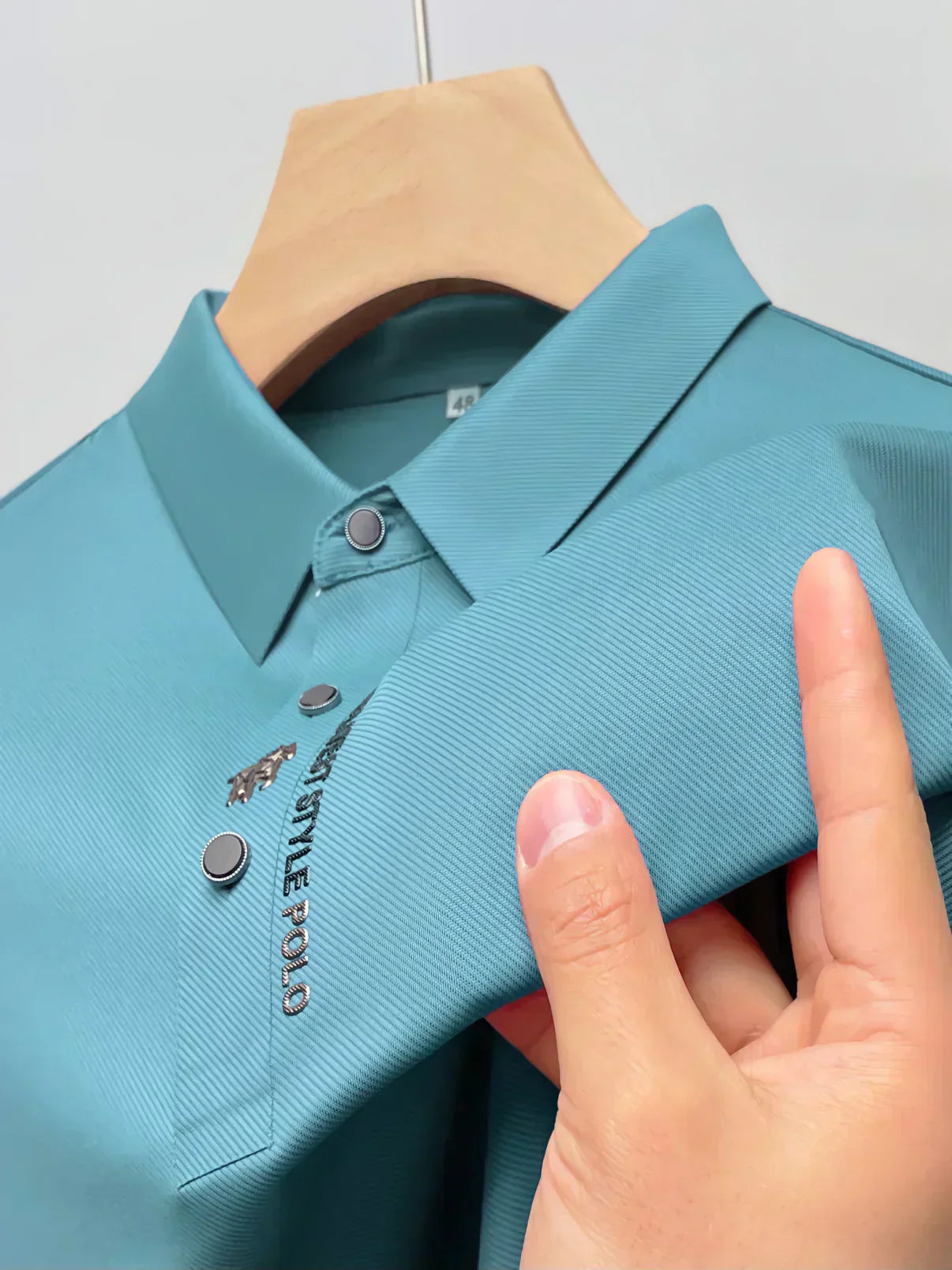 Herren Poloshirt – Faltenfreies, bequeme Stretch-Design für Alltag und Freizeit