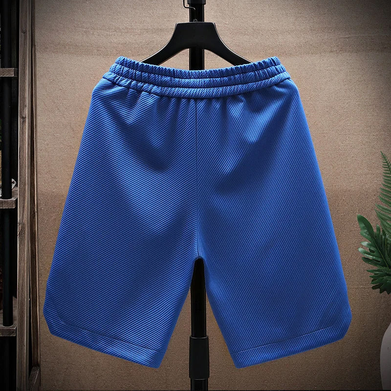 Lockere Herren Shorts für den Sommer mit Kordelzug und Taschen