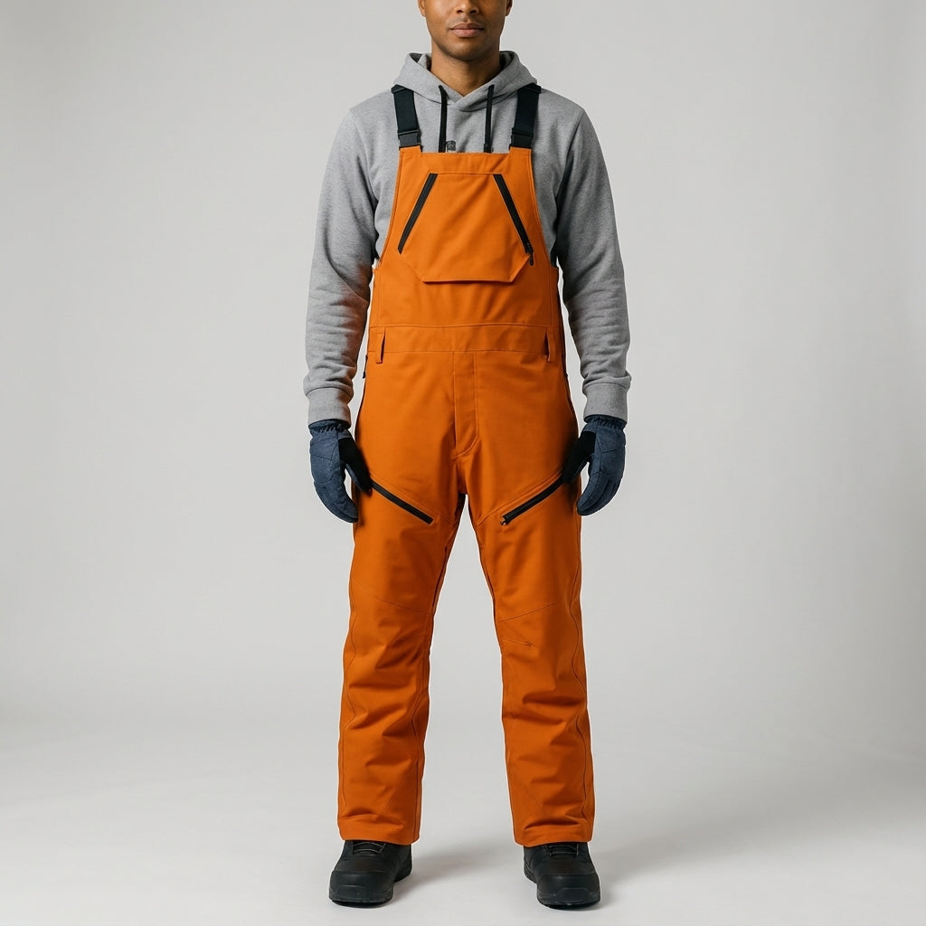 Wintersporthose Herren Thermisch Gefüttert Wasserdicht Outdoor