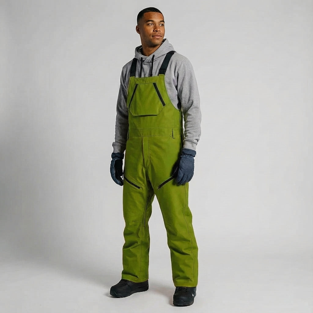 Wintersporthose Herren Thermisch Gefüttert Wasserdicht Outdoor
