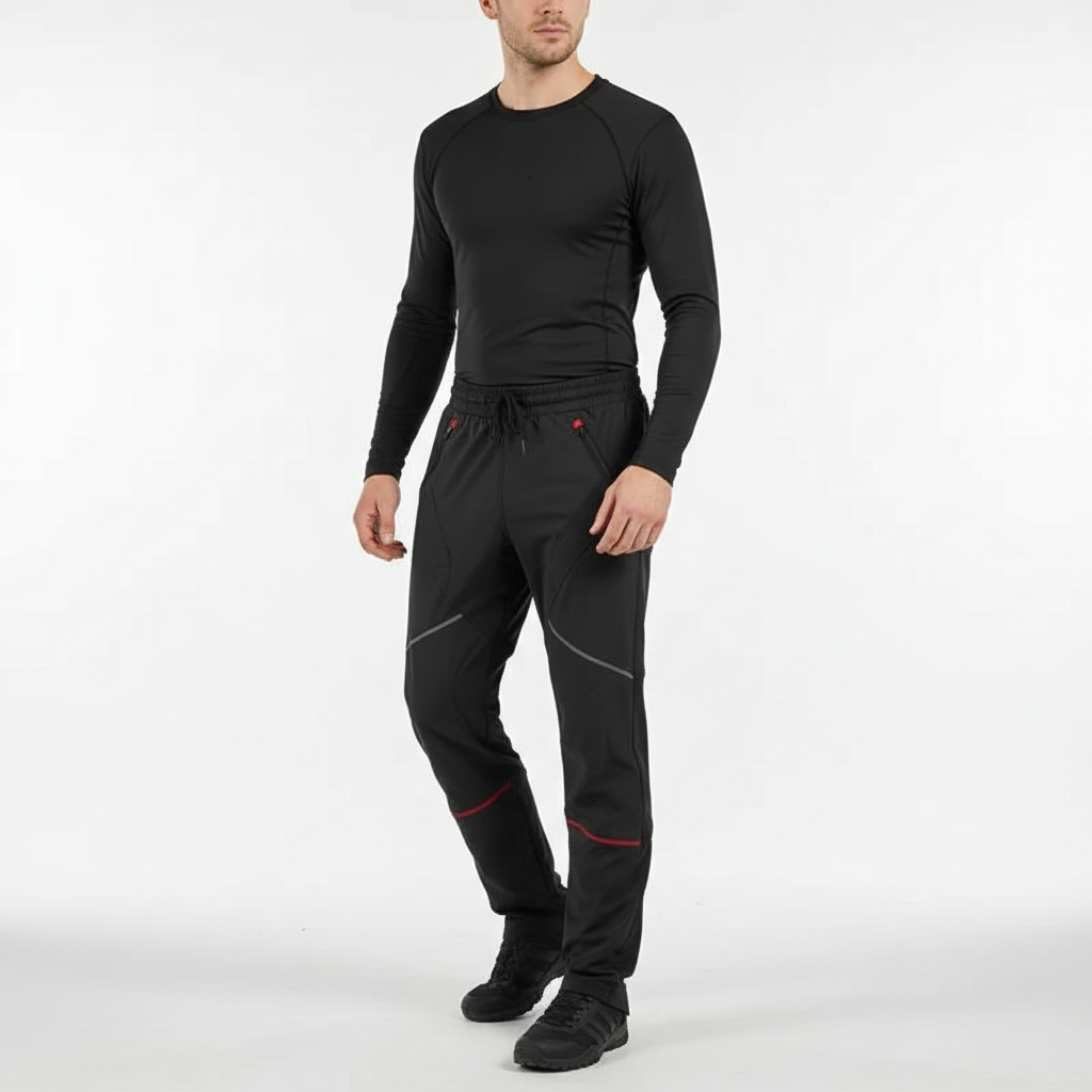 Thermohose Herren Wasserabweisend Reflektierend Winter Outdoor