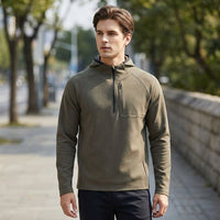 Hoodie Herren Thermo Warm Atmungsaktiv Slim Fit Sport & Freizeit