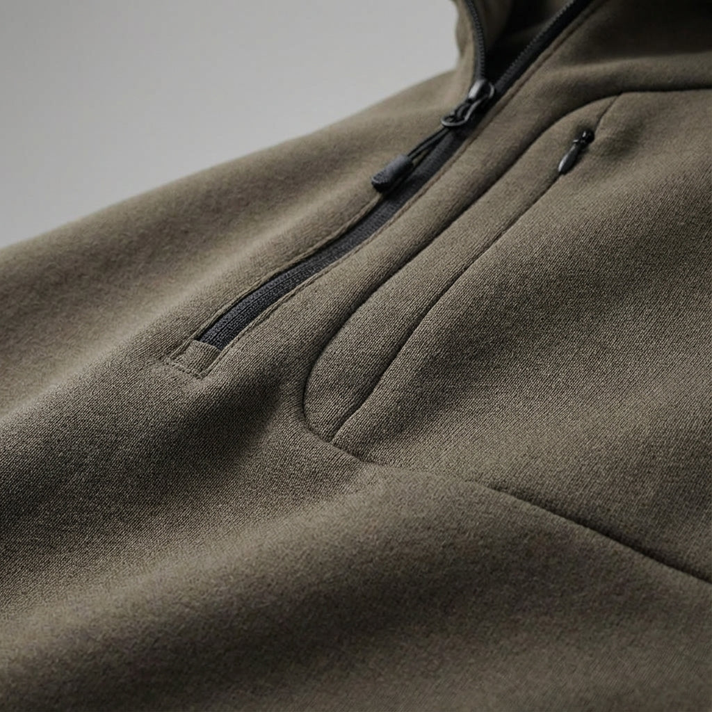 Hoodie Herren Thermo Warm Atmungsaktiv Slim Fit Sport & Freizeit