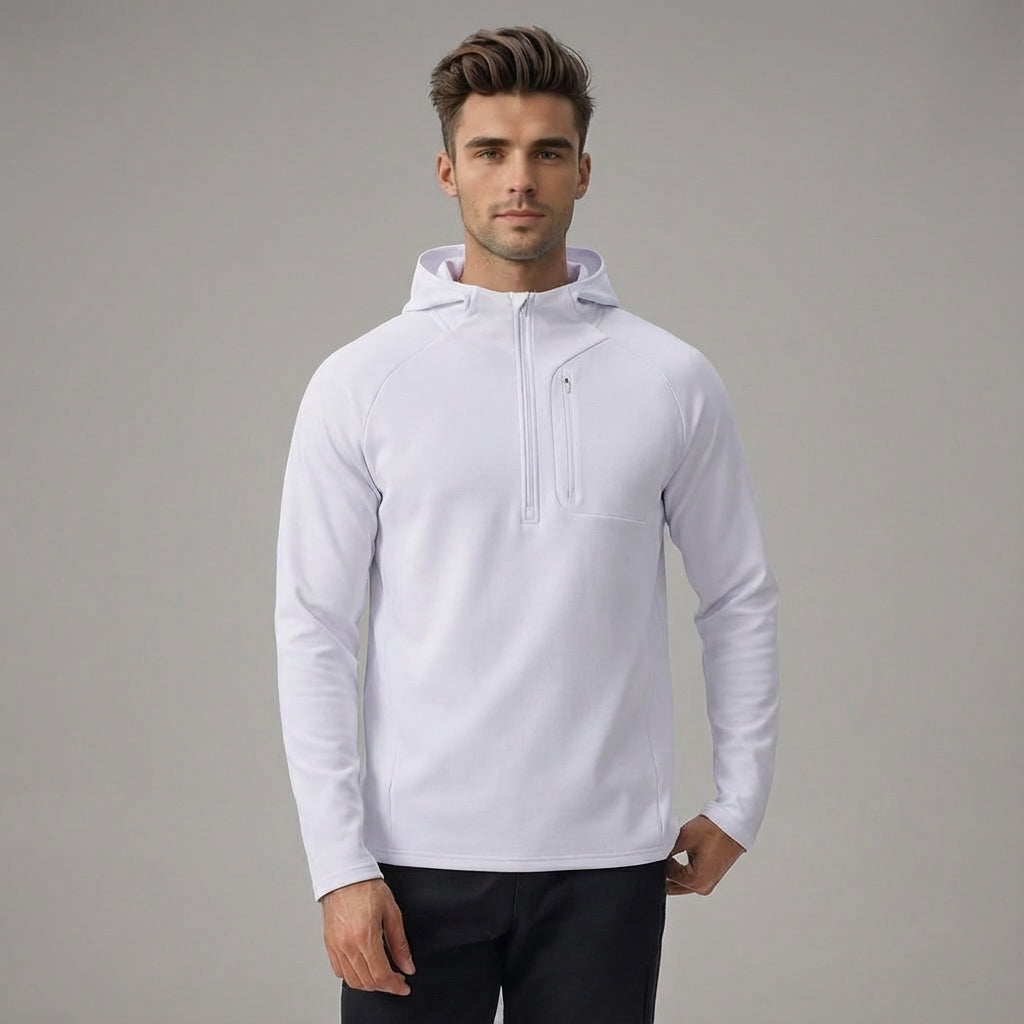 Hoodie Herren Thermo Warm Atmungsaktiv Slim Fit Sport & Freizeit