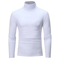 Thermo-Shirt Herren Slim Fit Winter Langarm Hoher Kragen