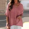 Damenbluse Relaxed Fit Freizeit Locker und Leicht