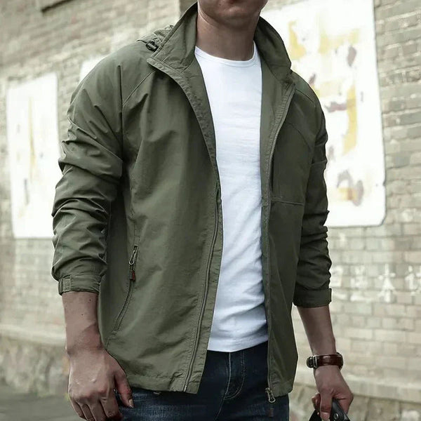 Leichte Übergangsjacke Herren Regular Fit Freizeit