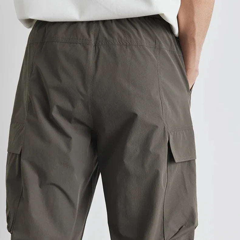 Herren Cargo-Hose Relaxed Fit Streetwear Freizeit