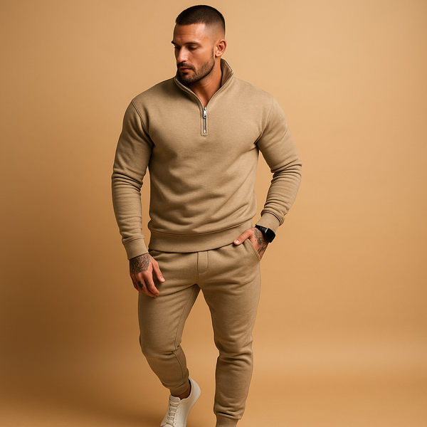 Herren Trainingsanzug Set in modernem, sportlichem Stil