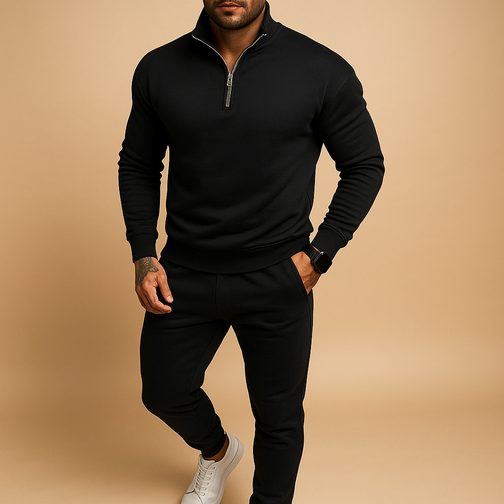 Herren Trainingsanzug Set in modernem, sportlichem Stil