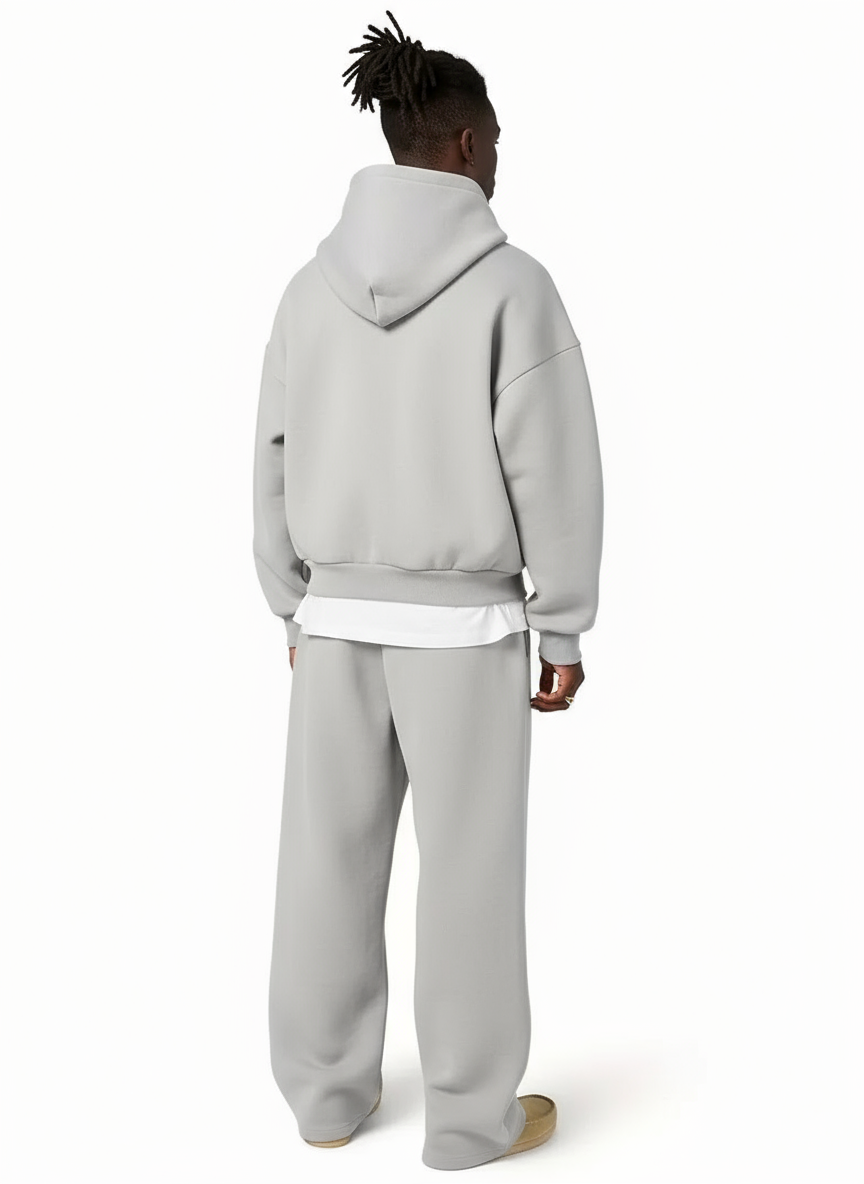 Herren Trainingsanzug mit Kapuze – lässiger Hoodie und Jogginghose Set