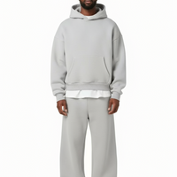 Herren Trainingsanzug mit Kapuze – lässiger Hoodie und Jogginghose Set