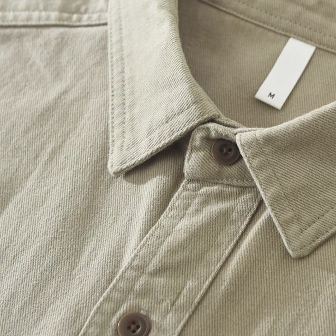 Overshirt Herren Relaxed Fit Freizeit lässig