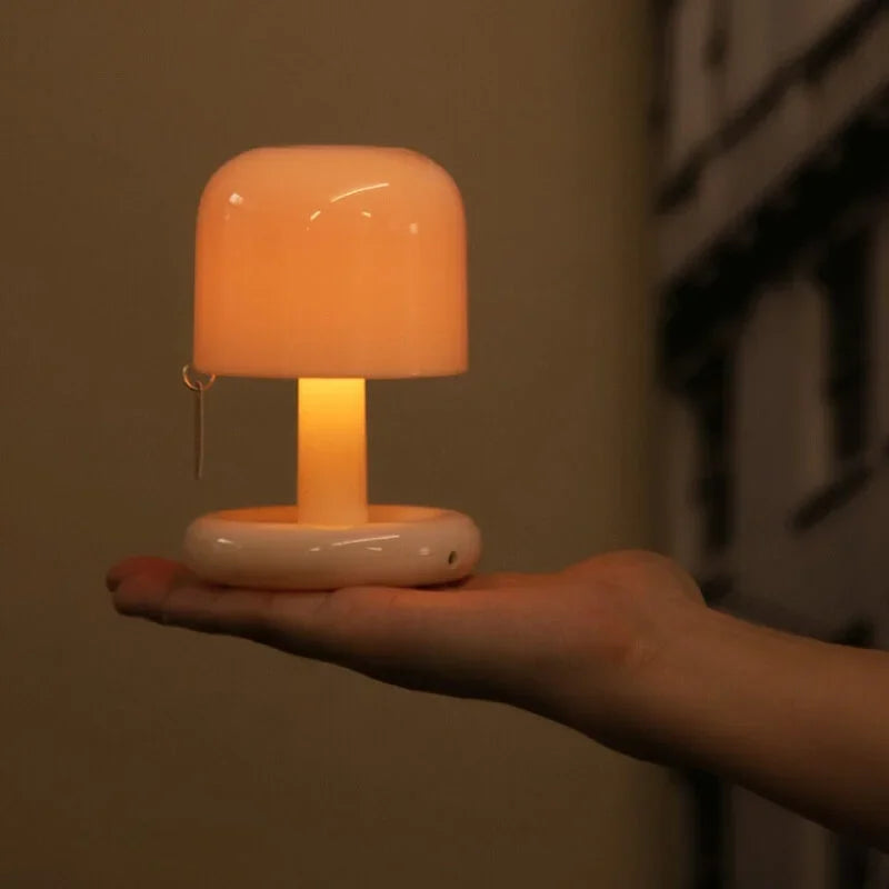 Kabellampe Warmlicht Ambiente LED USB Wiederaufladbar Raumdeko