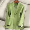 Damen Slim Fit Blazer Elegant Business