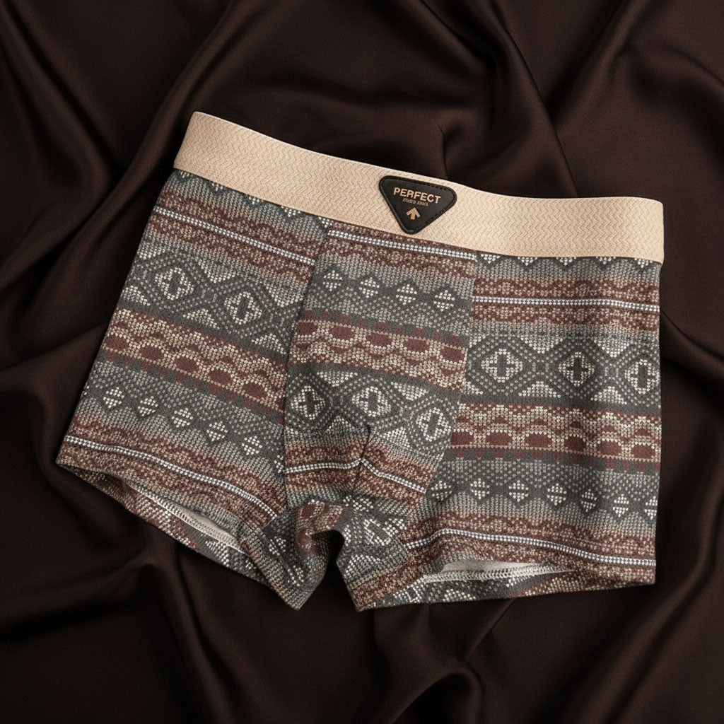 Boxershorts Herren Regular Fit Freizeit Mesh