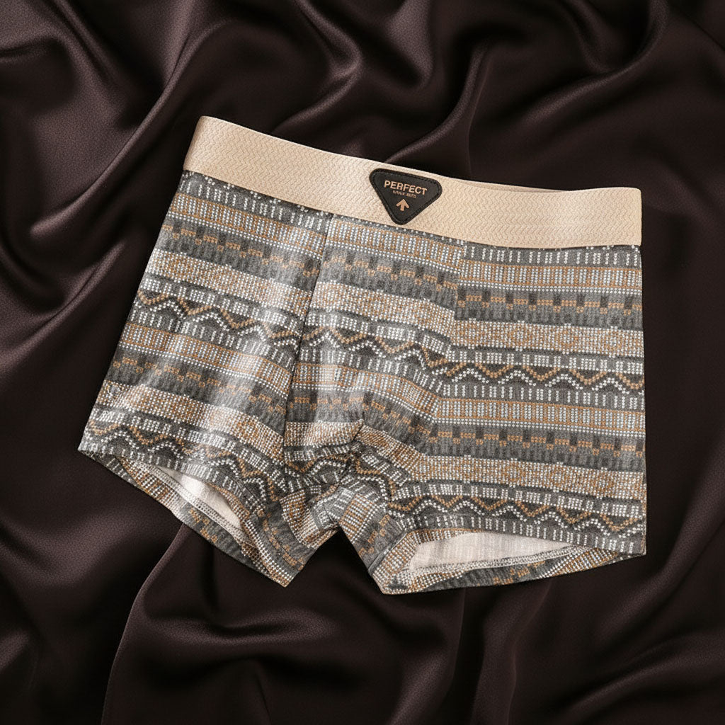 Boxershorts Herren Regular Fit Freizeit Mesh