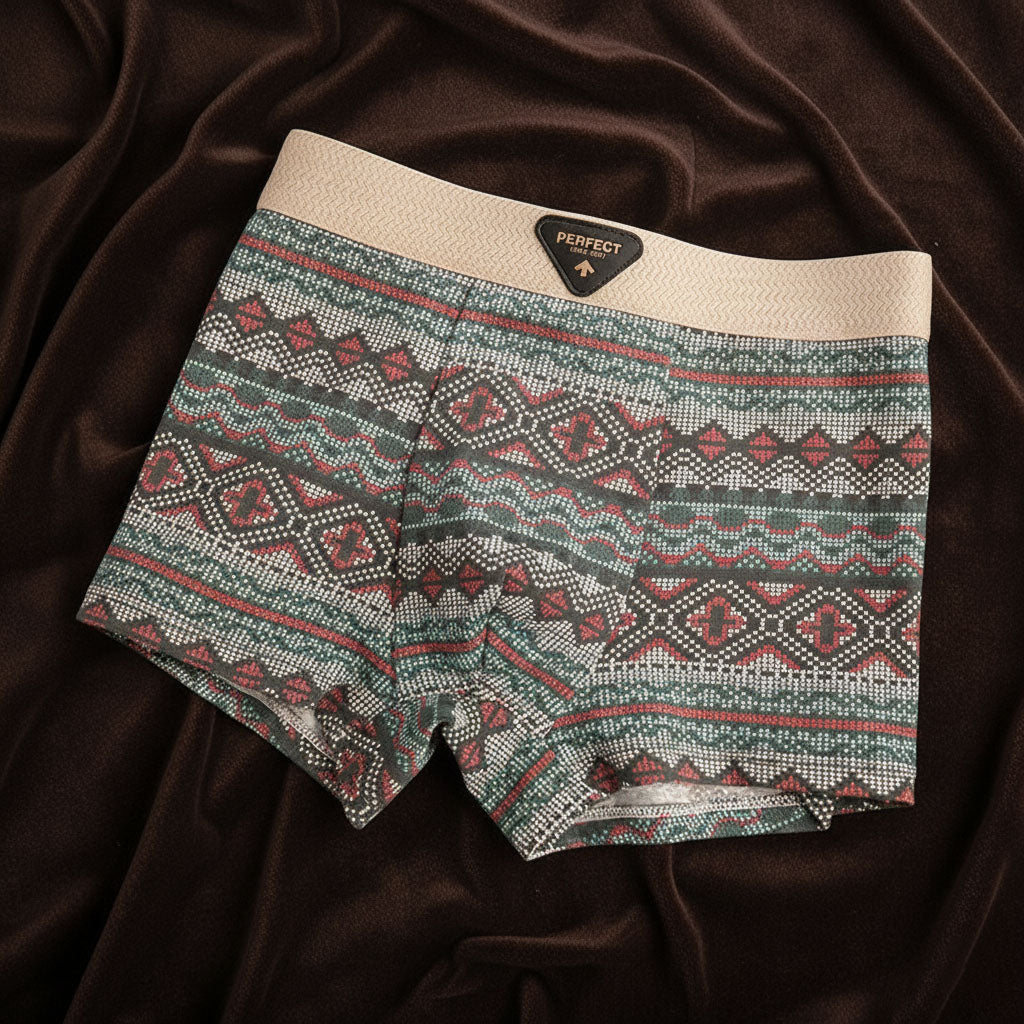 Boxershorts Herren Regular Fit Freizeit Mesh