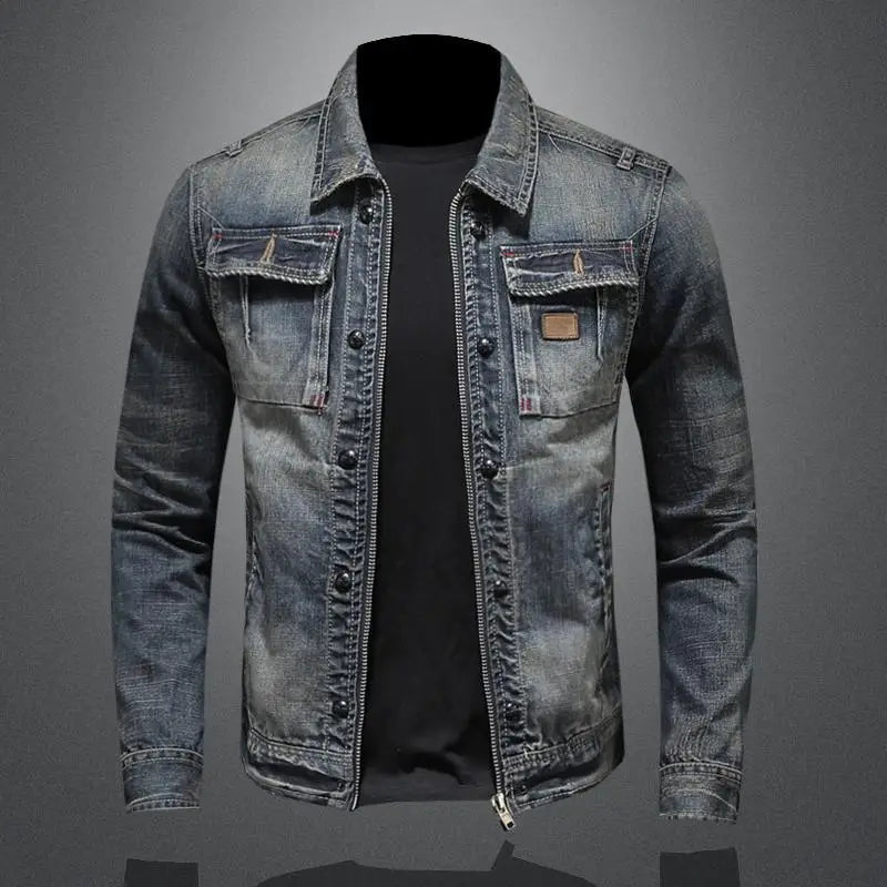 Vintage Denim | Damen Jeansjacke mit Bequemer Passform | Zeitloses Design für Stil und Komfort 0