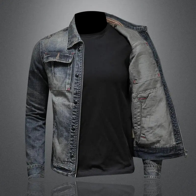 Vintage Denim | Damen Jeansjacke mit Bequemer Passform | Zeitloses Design für Stil und Komfort 1