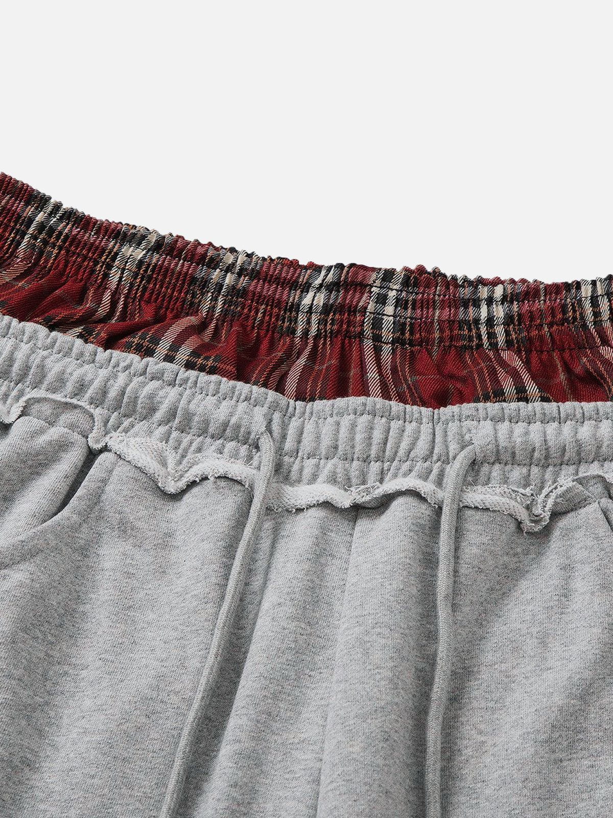 Jogginghose Damen Weit Relaxed Fit Freizeit Retroakzent