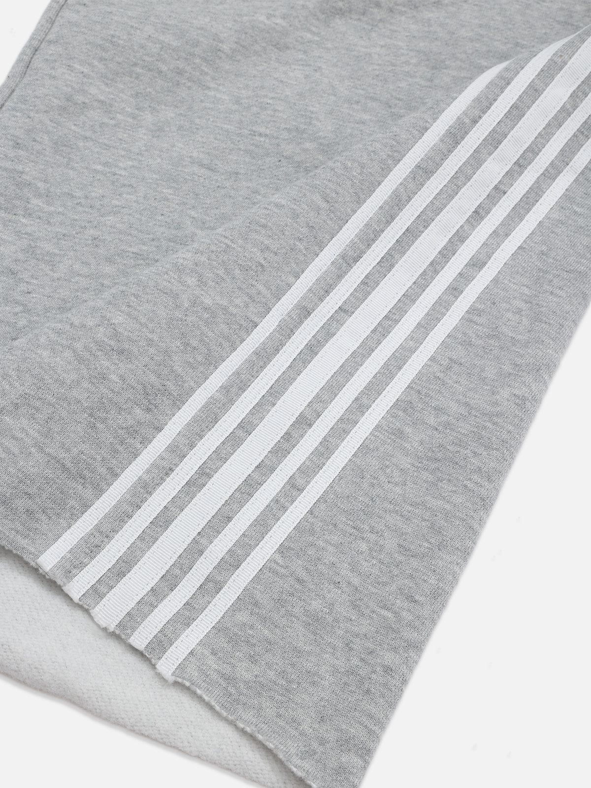 Jogginghose Damen Weit Relaxed Fit Freizeit Retroakzent